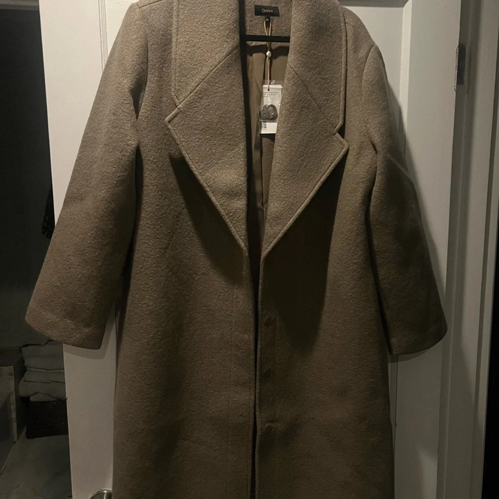 Quince 100% Merino Wool Coat - Picture 11 of 14